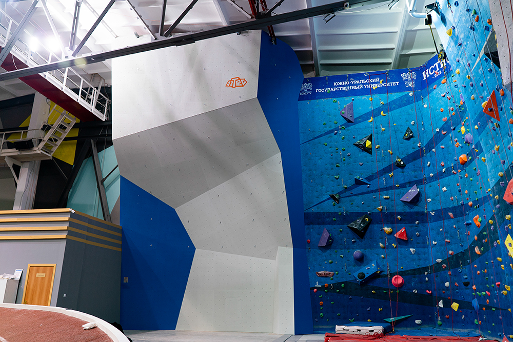 Скалодром Aztec для спортивного комплекса ЮУРГУ