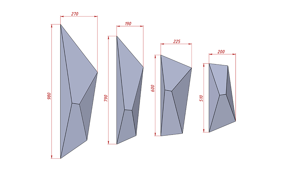 W30 Сет Wooden Pinches