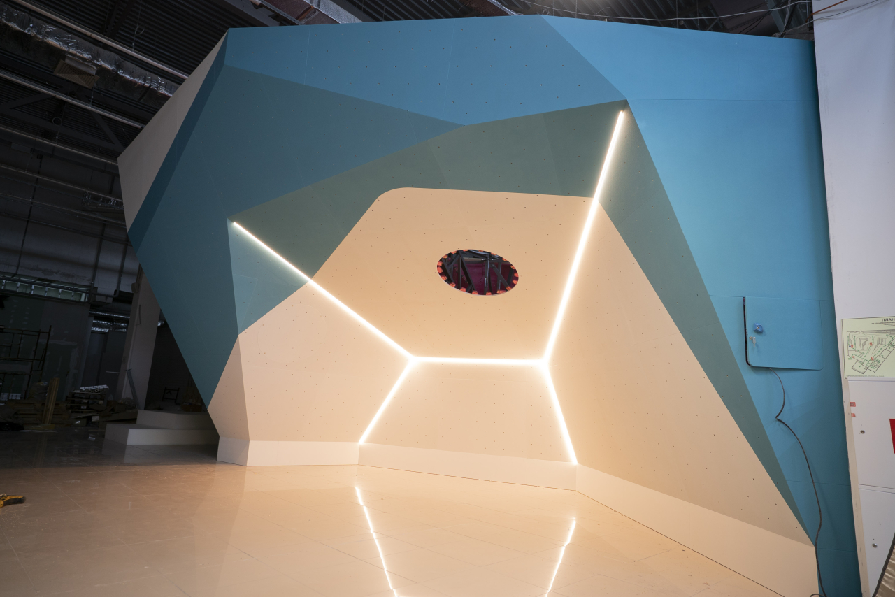 Скалодром Aztec для скалолазного центра "Край света"